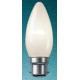 Candle Lamp 35mm 240V 25W BC Opal SLI Candle Lamp 35mm 240V 25W BC Opal SLI
