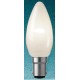 Candle Lamp 35mm 240V 25W SBC Opal Candle Lamp 35mm 240V 25W SBC Opal