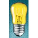 Pygmy 240V 15W ES Yellow Lacquered Philips