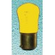 Pygmy 240V 15W BC Yellow Solid