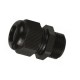 Cable Gland for 10-14mm cable with 20mm Lock Nut Black