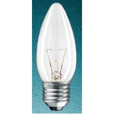 Candle Lamp 35mm  240V 25W  ES Clear SLI