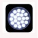 Par 16 LED x 18 GU10 White