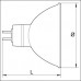 M249 12V 50W GU5.3 EXT  12  Deg C/Dichroic 50mm G E