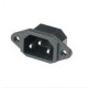 IEC Chassis Plug (Inlet) 10 Amp