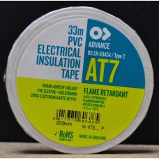 PVC Electrical LX Tape (19mm x 33M) White