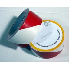 Hazard Tape 50mm x 33M Red-White