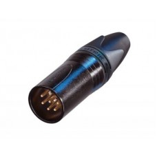 XLR 6 Pin Male Cable Bk/Shell G/Con XX Series NC6MXX-B Neutrik